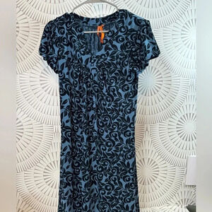 BCBGeneration Women’s Dress Black/Blue‎ Size XS